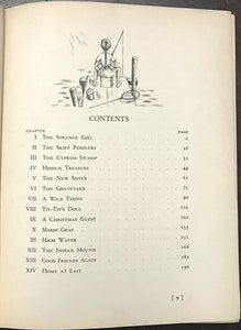BAYOU SUZETTE, Lois Lenski - Stated 1st Ed, 1943 SOUTHERN LIT NEW ORLEANS CAJUN