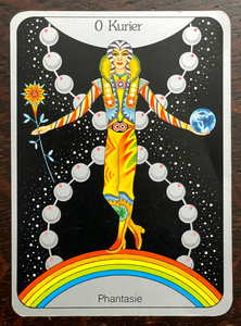 STERNENMADCHENS WAHRSAGESPIEL, 1975 GERMAN PSYCHEDELIC POP ART STARMAIDEN TAROT