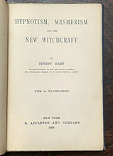 HYPNOTISM, MESMERISM AND THE NEW WITCHCRAFT - 1st 1893 MAGNETISM SUPERNATURAL