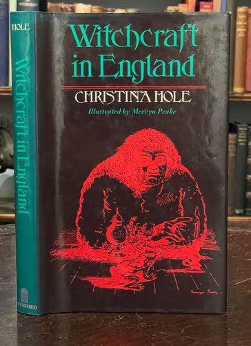 WITCHCRAFT IN ENGLAND - Christina Hole, 1977 - WITCHES SORCERY FAMILIARS MAGICK