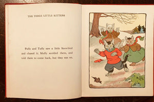THE THREE LITTLE KITTENS - 1922 - FULL COLOR ILLUSTRATIONS CATS KITTENS