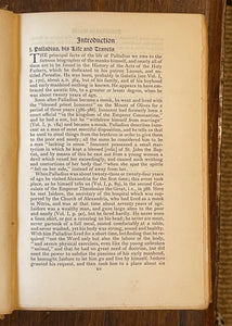 THE PARADISE OF THE HOLY FATHERS - Budge, 1st 1907 MONASTIC SAINTS MONKS DIVINE