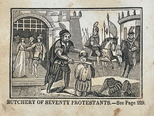 BOOK OF MARTYRS - John Foxe, 1839 - PROTESTANT CHRISTIANITY MARTYRDOM SAINTS