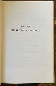 BOOK OF THOTH EGYPTIAN TAROT - Aleister Crowley, 1978 - MAGICK DIVINATION OCCULT