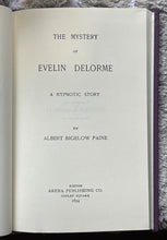 MYSTERY OF EVELIN DELORME - Arno Press, 1st 1976 - JEKYLL HYDE SUSPENSE HYPNOSIS