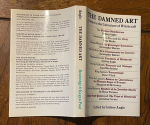 THE DAMNED ART: ESSAYS IN THE LITERATURE OF WITCHCRAFT - Anglo, 1st 1977 WITCHES