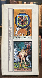 1970 NEW TAROT FOR THE AQUARIAN AGE - DIVINATION CARDS BOOKLETS POSTER - UNUSED