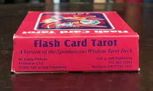FLASH CARD TAROT - 1st 2002 - TAROT DECK DIVINATION PROPHECY OCCULT