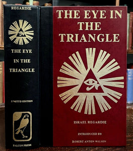 EYE IN THE TRIANGLE - ISRAEL REGARDIE, 1982 - ALEISTER CROWLEY, THELEMA - SIGNED