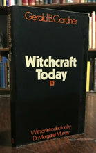 WITCHCRAFT TODAY - Gerald Gardner, 1970 MAGICK WICCA SABBATS HORNED GOD GODDESS