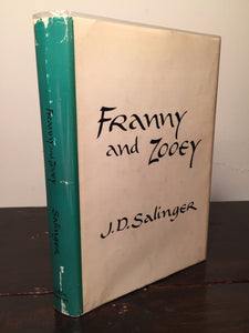 FRANNY AND ZOOEY by J.D. Salinger, Stated 1st Edition / 1st Printing 1961, HC/DJ