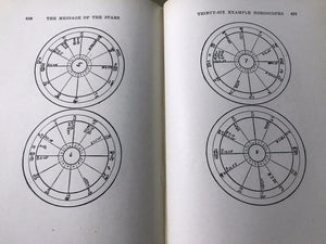 1927 — THE MESSAGE OF THE STARS by Max Heindel; ROSICRUCIAN MYSTICISM ASTROLOGY