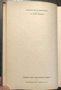 SPIRITUAL AMERICA AS SEEN FROM THE OTHER SIDE - Wells, 1st Ed 1927 SPIRITS USA