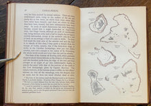 ON THE STRUCTURE & DISTRIBUTION OF CORAL REEFS - Charles Darwin, 1890 - ATOLLS