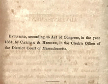 DEMONOLOGY, GHOSTS, APPARITIONS, POPULAR SUPERSTITIONS - 1st 1831 WITCHES OCCULT