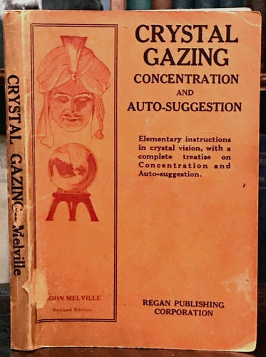 1925 CRYSTAL GAZING - HYPNOTISM TELEPATHY OCCULT DIVINATION FORTUNE TELLING