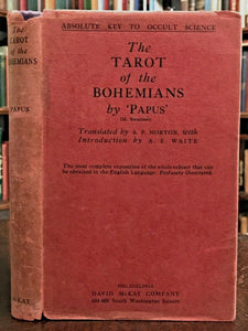 TAROT OF THE BOHEMIANS - Papus / A.E. Waite, 1920s OCCULT MAGICK GRIMOIRE