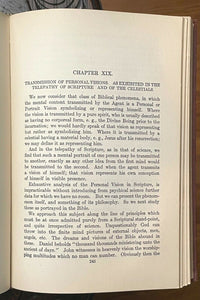 TELEPATHY OF THE CELESTIAL WORLD - 1st 1913 CLAIRVOYANCE SPIRITS PSYCHIC OCCULT