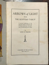ARROWS OF LIGHT - 1st, 1930 - HERMETIC ASTROLOGY MASONRY MAGICK ALCHEMY TAROT