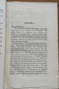 1828 - LETTERS ON THE EXISTENCE OF FALLEN SPIRITS - SATAN ANGELS DEMONOLOGY