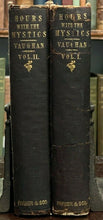 HOURS WITH THE MYSTICS - 1st, 1856 Scarce 2 Vols THEOSOPHY, MYSTICISM, PAGANISM