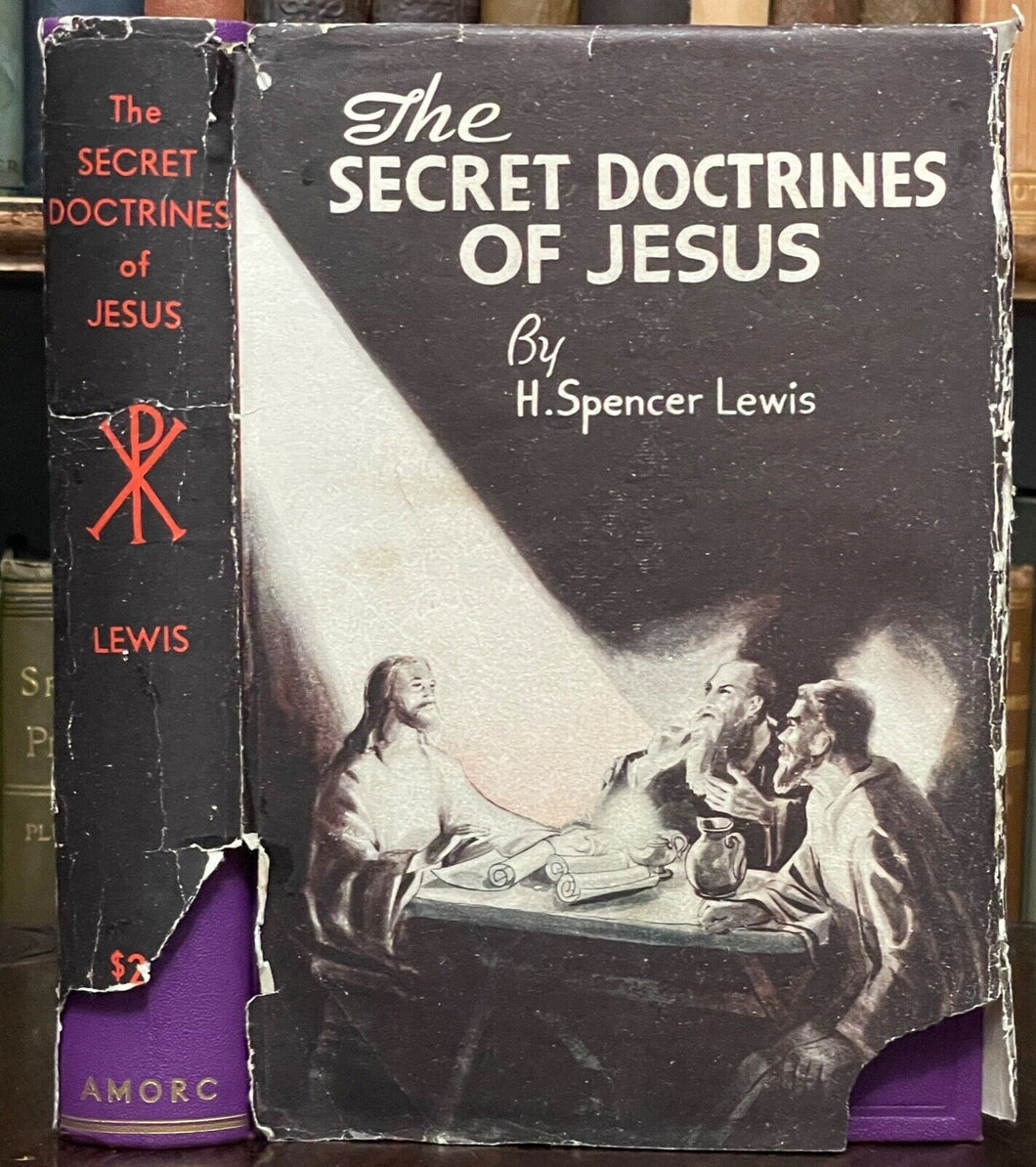 SECRET DOCTRINES OF JESUS - Lewis, 1st Ed 1937 - CHRISTIAN MYSTERIES MIRACLES
