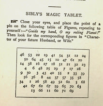 UNIVERSAL DREAM BOOK / FORTUNE TELLER - Zadkiel / Sibly, 1920s OCCULT DIVINATION