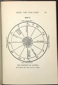 MARS: THE WAR LORD - Alan Leo, 1st Ed, 1915 - ASTROLOGY ZODIAC DIVINATION FATE