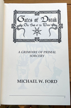 GATES OF DOZAK: PRIMAL SORCERY - Ford, 2008 - BLACK MAGICK WITCHCRAFT GRIMOIRE