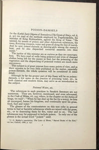 POISON-DAMSELS AND OTHER ESSAYS IN FOLKLORE - Ltd Ed, 1952 EROTICA PROSTITUTION
