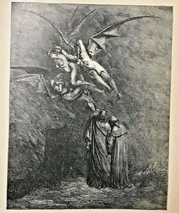 Gustave Dore Folio Dante's Inferno Dante Alighieri 1860 -  Israel
