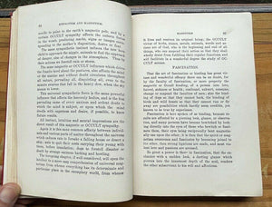 PRACTICAL LESSONS IN HYPNOTISM AND MAGNETISM - De Laurence HYPNOSIS MAGIC, 1908