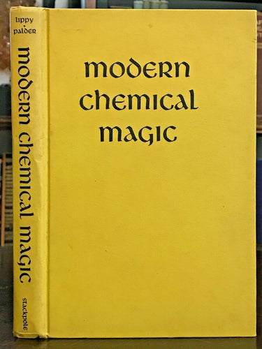 MODERN CHEMICAL MAGIC - 1959 SCIENCE CHEMISTRY ALCHEMY MAGIC TRICKS FIRE