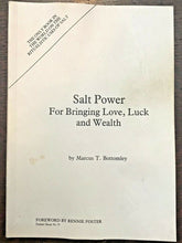 SALT POWER FOR BRINGING LOVE, LUCK & WEALTH - 1st 1984 MAGICK WITCHCRAFT RITUALS