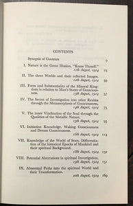 TRUE AND FALSE PATHS IN SPIRITUAL INVESTIGATION - Steiner, 1969 SPIRIT AFTERLIFE