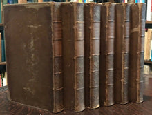 HISTORY OF THE EARTH AND ANIMATED NATURE - Goldsmith, 1816 - COMPLETE 6 Vols