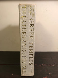 GREEK TEMPLES, THEATRES AND SHRINES, H. Berve 1st Ed HC/DJ 1962 TIPPED-IN PLATES