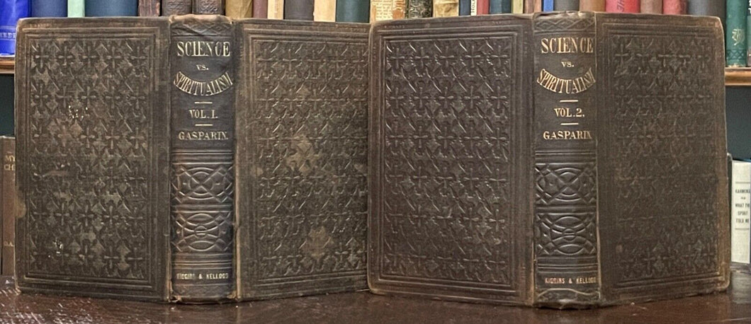 TREATISE ON TURNING TABLES - Gasparin, 1st 1857 - OCCULT SUPERNATURAL SPIRITS