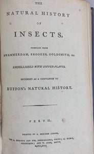 NATURAL HISTORY OF INSECTS Jan Swammerdam + Others, 1st 1792 RARE Copper Plates