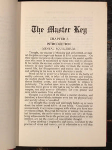 THE MASTER KEY - L.W. de Laurence, 1941 - OCCULT MAGICK MYSTICISM