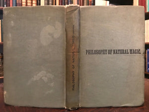 OCCULT PHILOSOPHY: NATURAL MAGIC, Agrippa - Grimoire Mysticism Alchemy - 1897