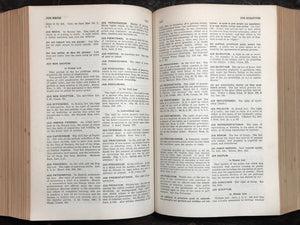 VINTAGE BLACK'S LAW DICTIONARY – H.C. Black - 3rd Edition, 1933