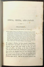 VISIT TO INDIA, CHINA, JAPAN - Bayard Taylor, 1st 1855 - TRAVELOGUE FAR EAST