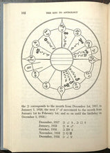 THE KEY TO ASTROLOGY - Raphael, 1940s - PLANETS STARS OCCULT DIVINATION PROPHECY