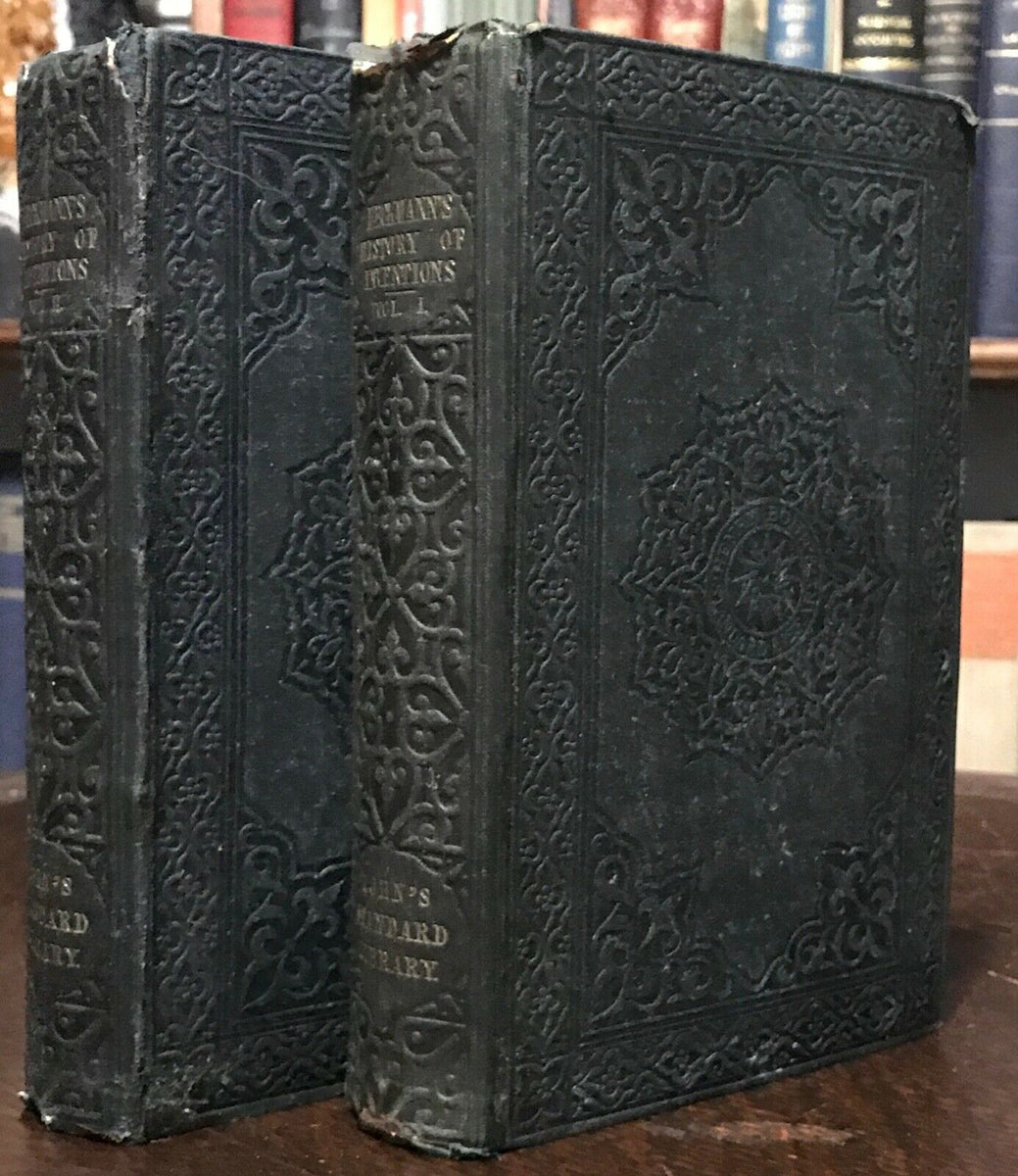 1846 HISTORY OF INVENTIONS, DISCOVERIES & ORIGINS, Beckmann - 2 VOLS T ...