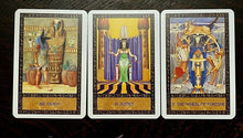ANCIENT EGYPTIAN TAROT - Barrett, 1st 1994 - DIVINATION, Complete OOP CARDS BOOK