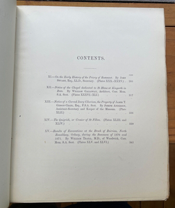 ARCHAEOLIGIA SCOTICA - 1st Ed 1874-90, 3 Vols SCOTTISH SCOTLAND ANCIENT HISTORY