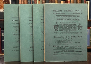 THE CO=MASON Journal, 4 ISSUES - 1st 1924 MEN WOMEN FREEMASONRY MASONIC EQUALITY