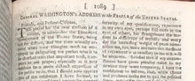 1796 - GENTLEMAN'S MAGAZINE - ORIGINAL COPY OF WASHINGTON'S FAREWELL ADDRESS