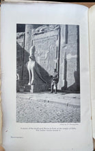 TREASURY OF ANCIENT EGYPT - Weigall, 1911 SIGNED, PHOTO Ethel Clayton Film Star